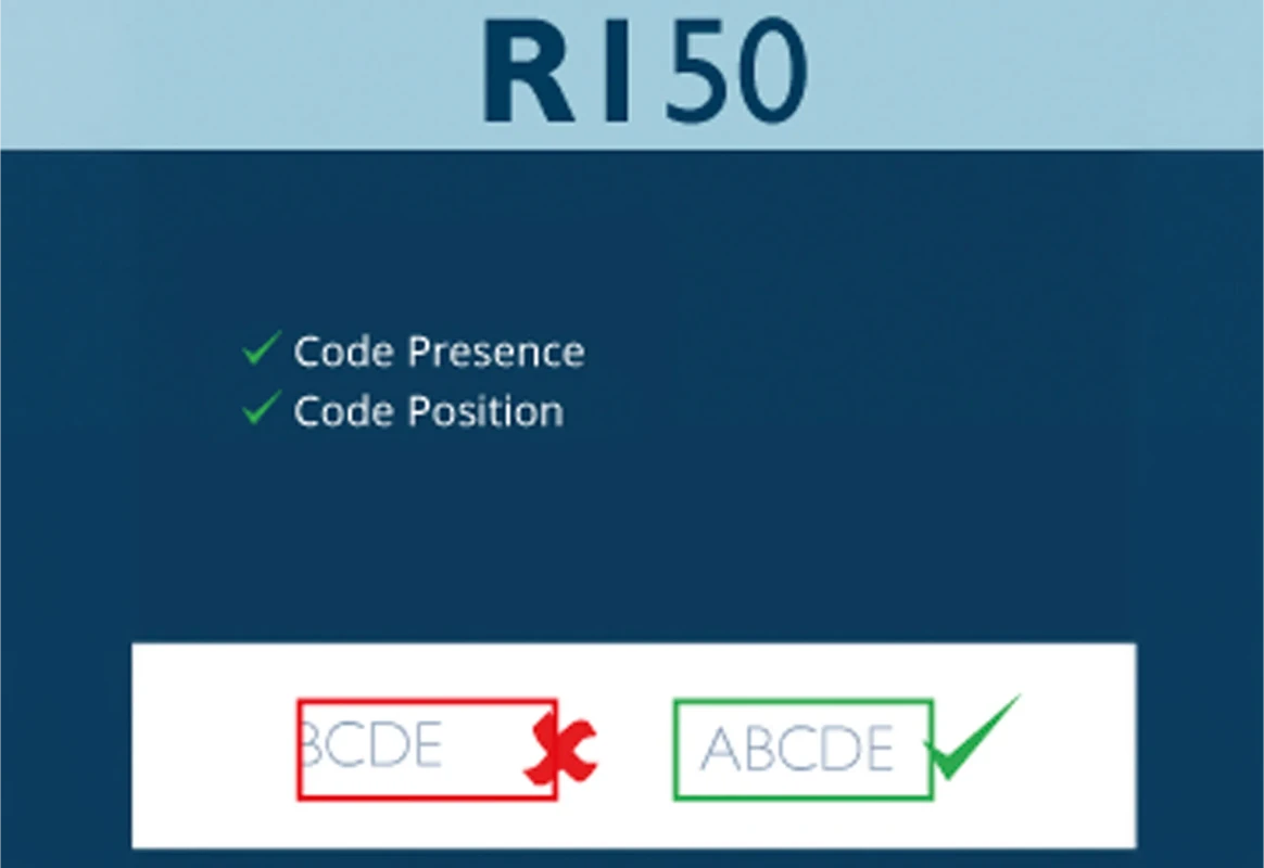 R-Series : R150 Code Check