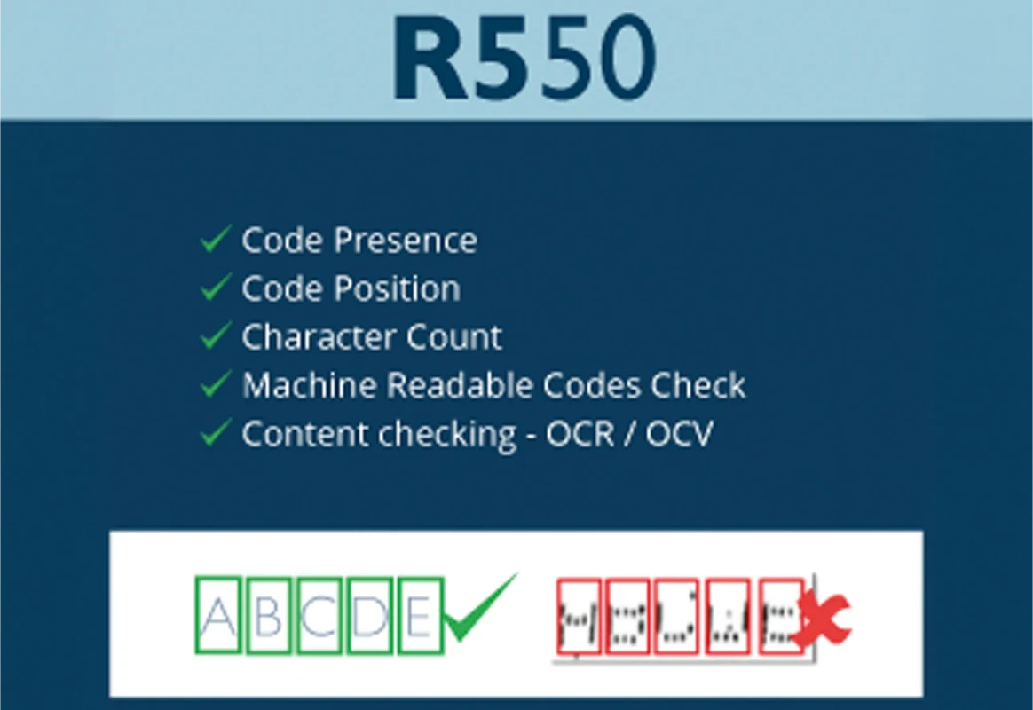 R-Series : R550 Code Verify