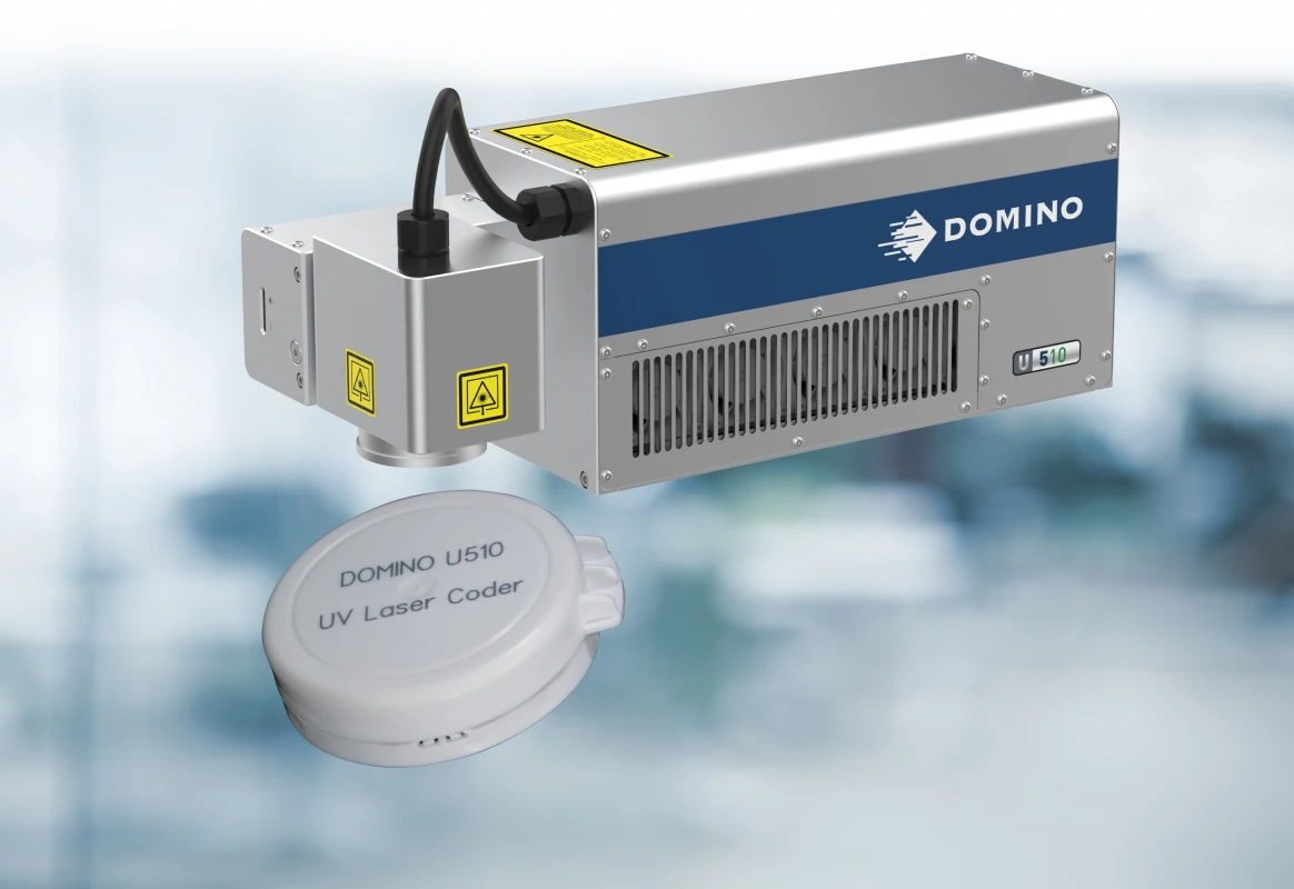 U510 : UV Laser Permanent codes on plastics and films