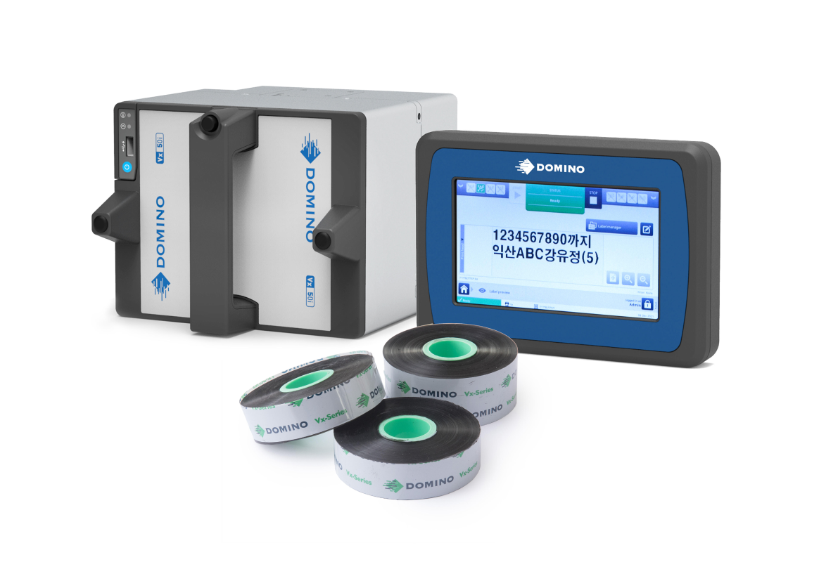 Vx50i The simplicity of printing on flexibles