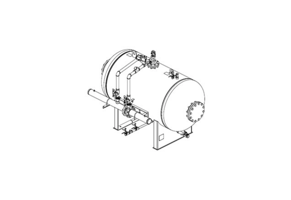 Bladder Tank (Horizontal Pre-Piped)
