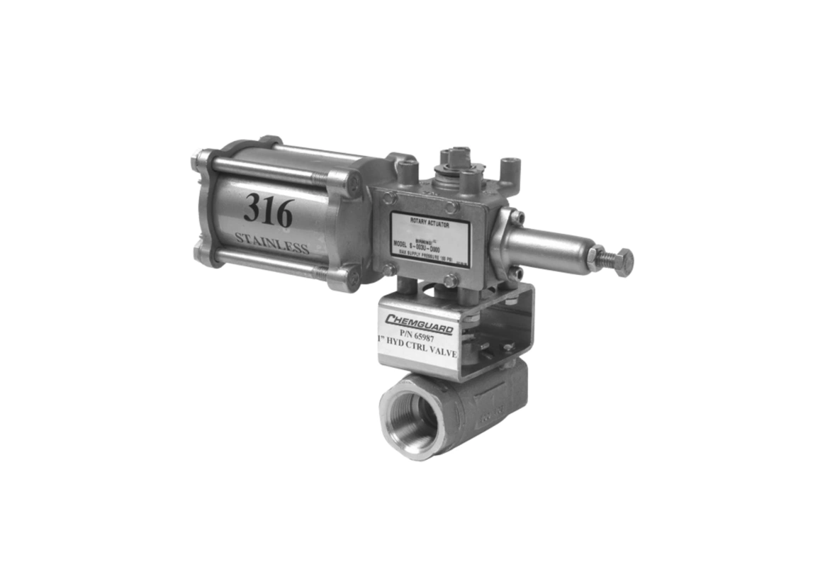 Hydraulically Operated Control Valves