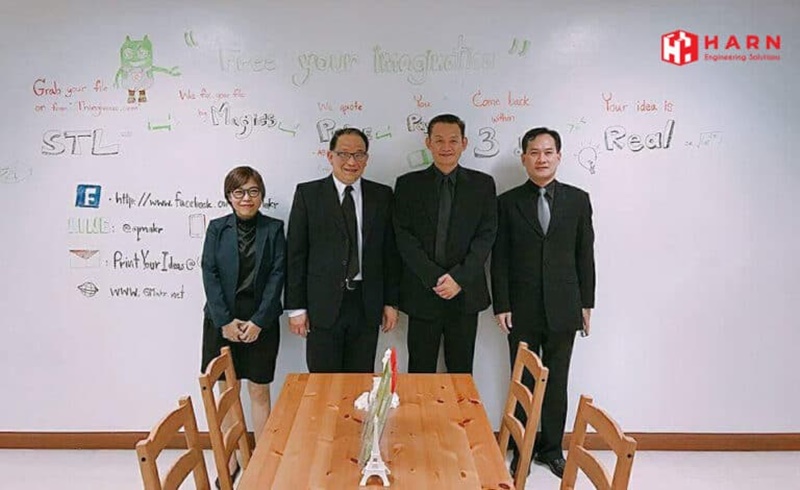 Harn 3D Printing: 3 มิติของการบริการสังคม