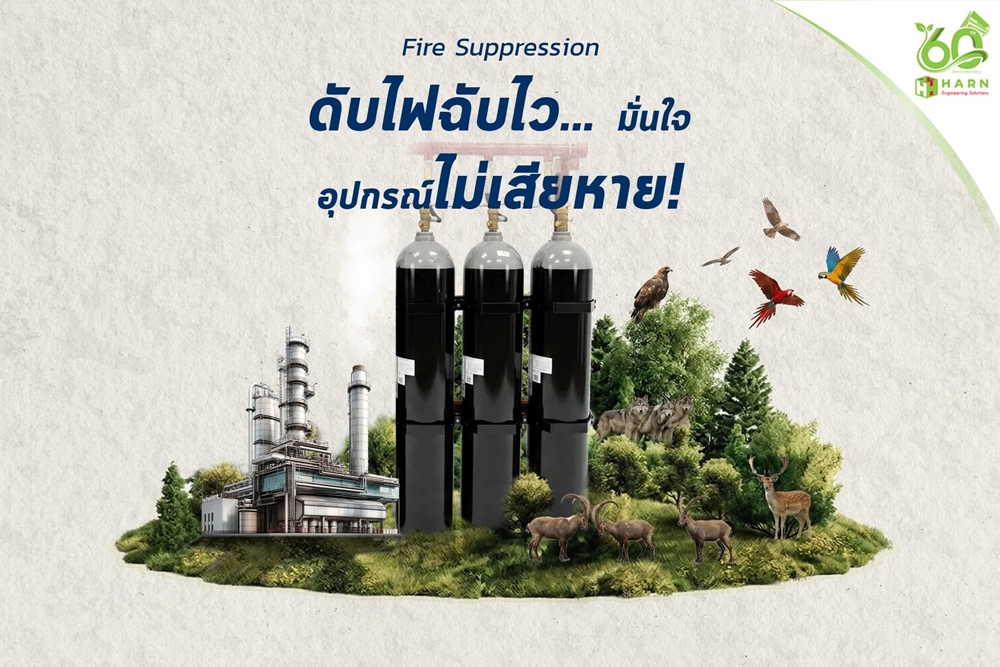 Data CO2 Fire Suppression ดับไฟฉับไว... มั่นใจ อุปกรณ์ไม่เสียหาย!